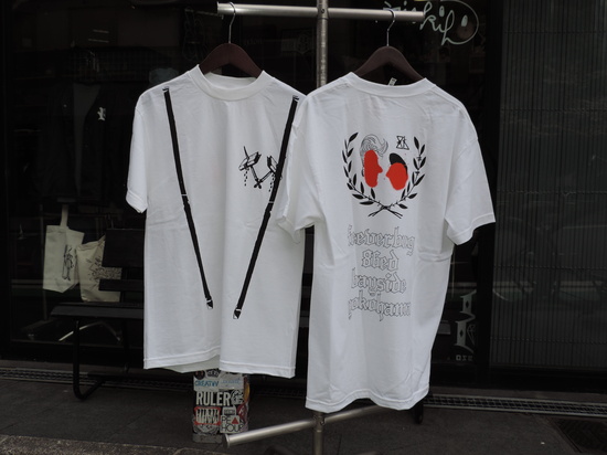 FEEVERBUG x 86ED  BAYSIDE YOKOHAMA BRACES T SHIRTS.JPG